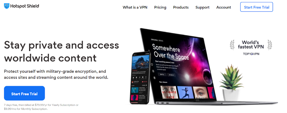 Hotspot shield VPN