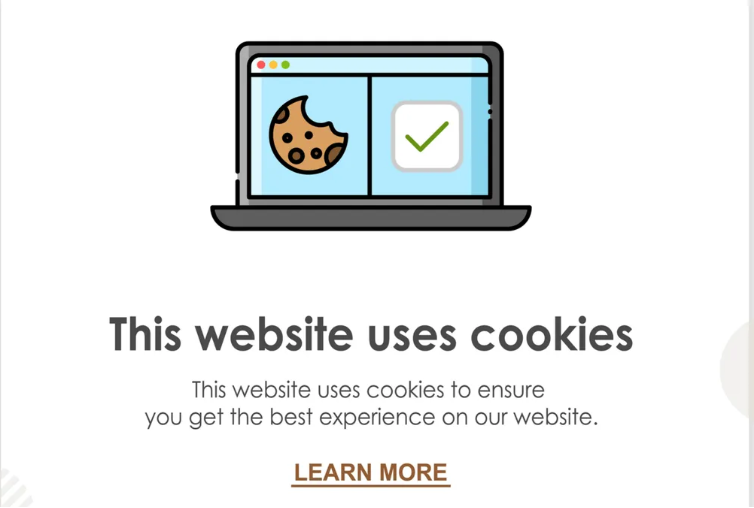 website collecting cookies