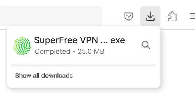 installing SuperFree VPN