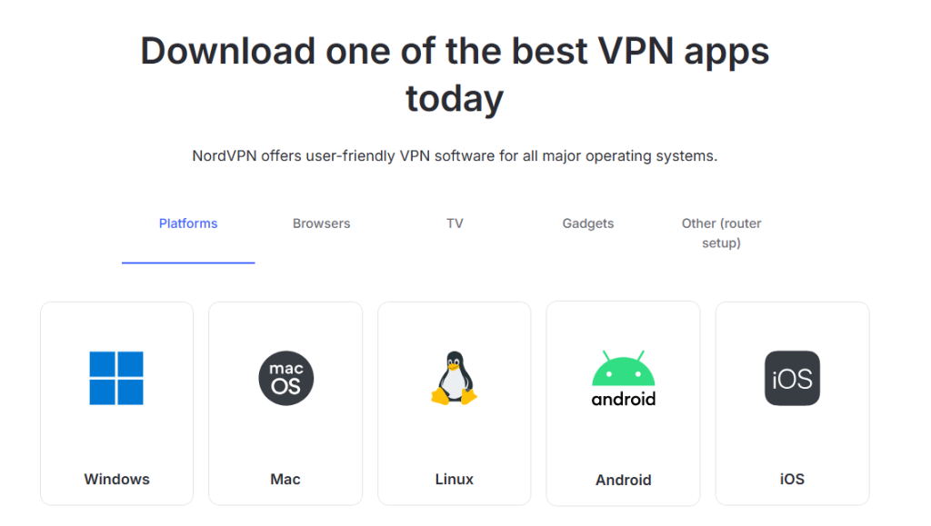 NordVPN's Cross-Platform Support