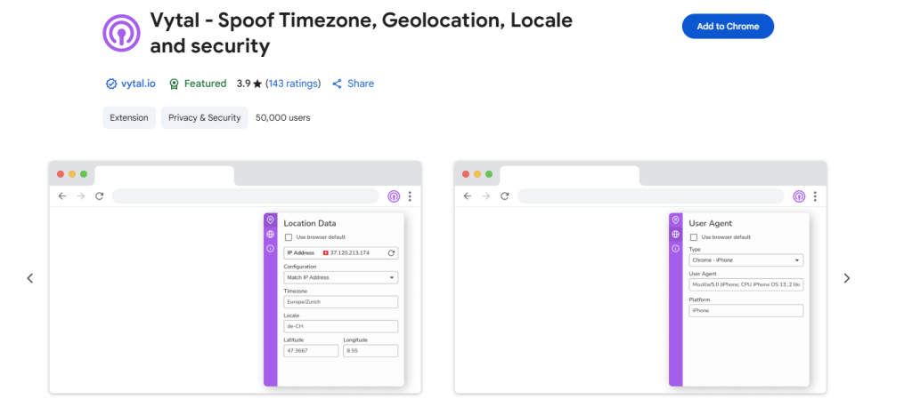 Vytal Browser Extension