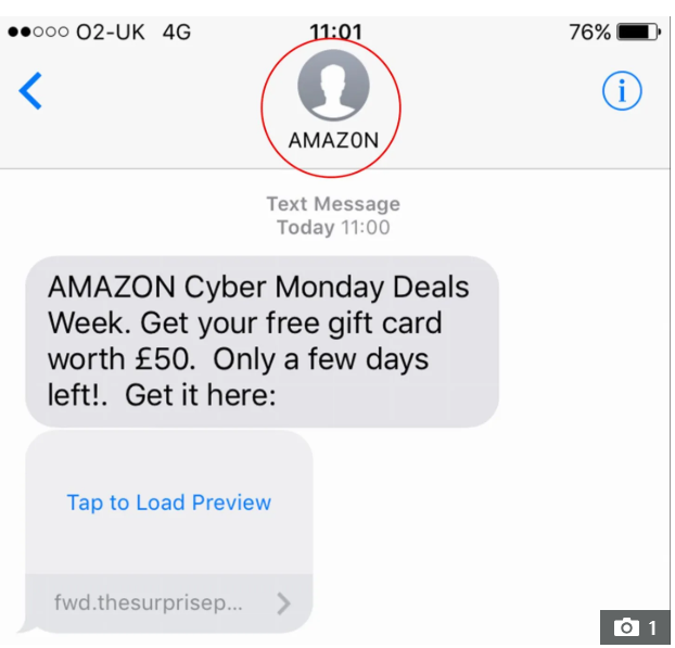 Amazon Fake Gift Card