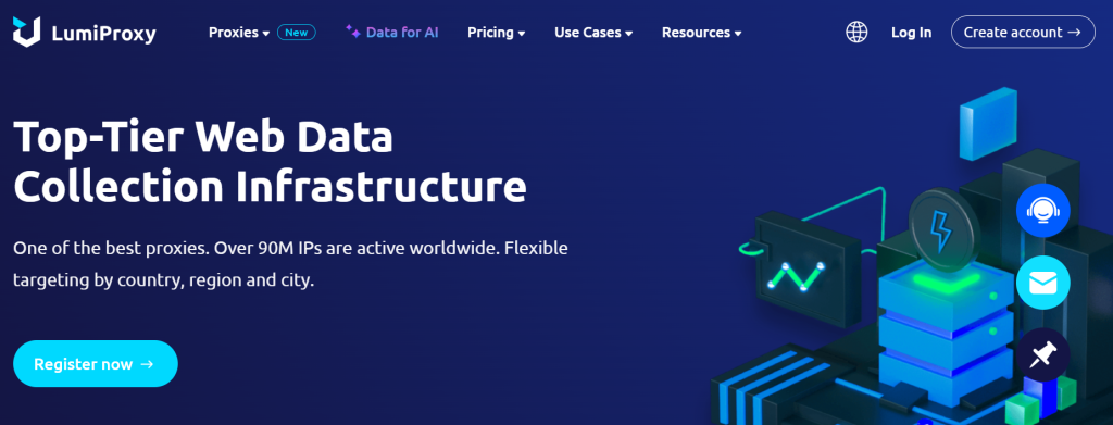 LumiProxy Home Page