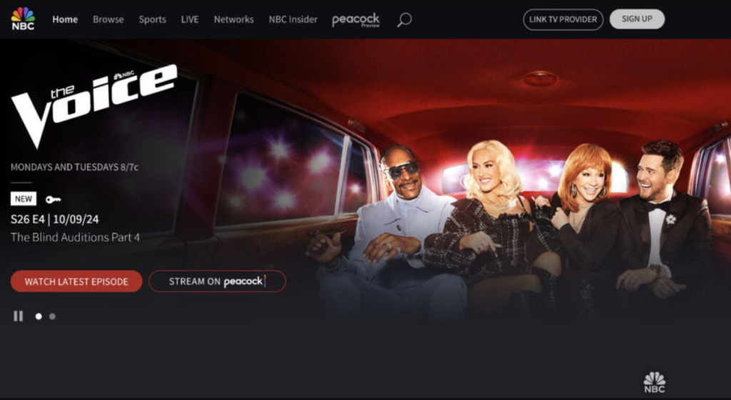 NBC Home Page