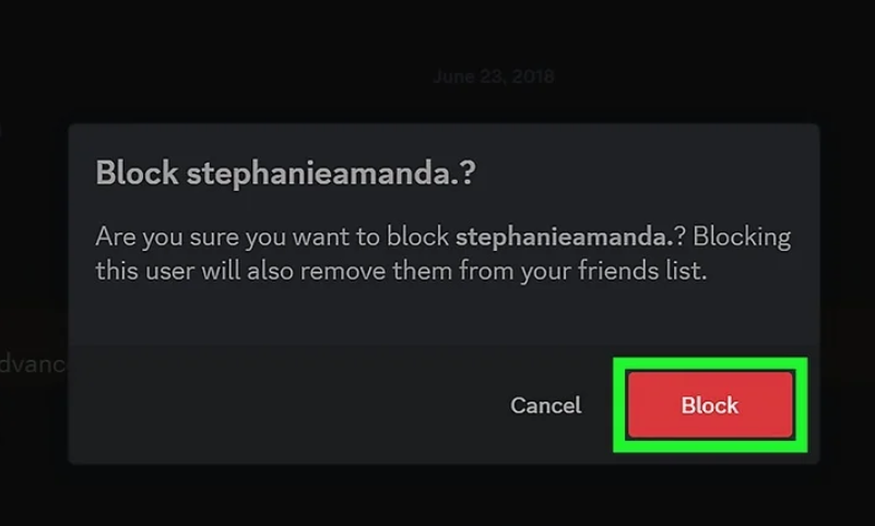 block someone on discord desktop
