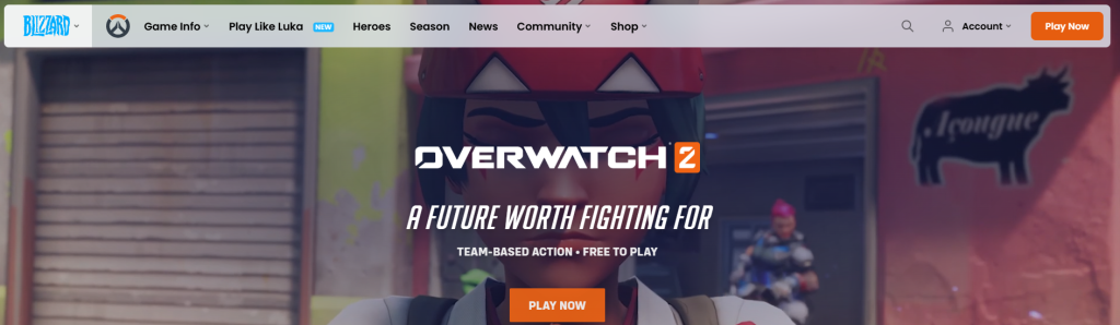 Overwatch on blizzard