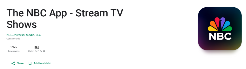 NBC app for mobile phone users