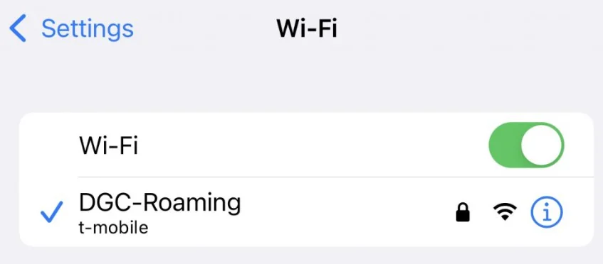 How to find Your SSID on iOS device
